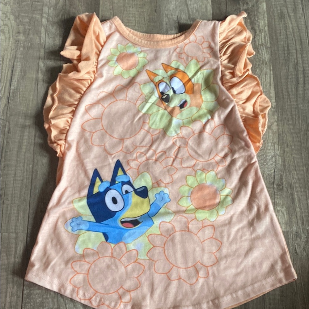 Kids Peach Cartoon Character night gown